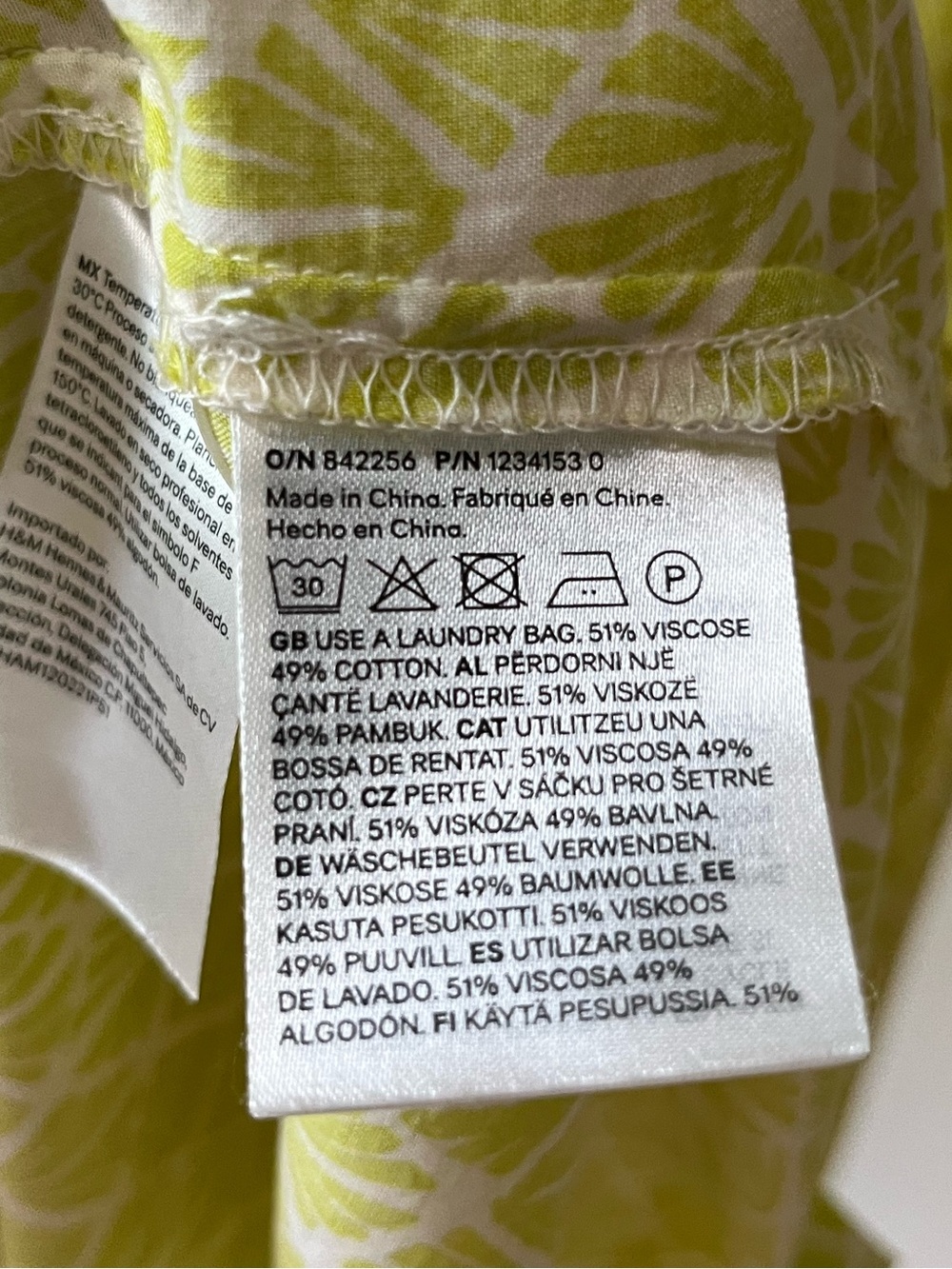 H&M Lime Yellow Ruffled Sundress - Picture 6 of 8